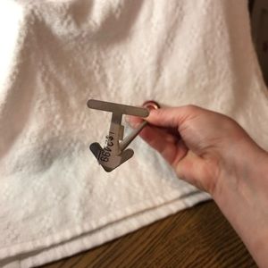 Texas Irons letter T steak branding iron wooden handle BBQ outdoor cooking grill